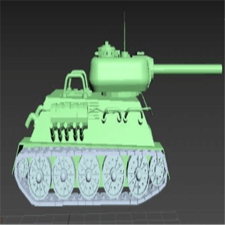 宽城充气军用坦克模型
